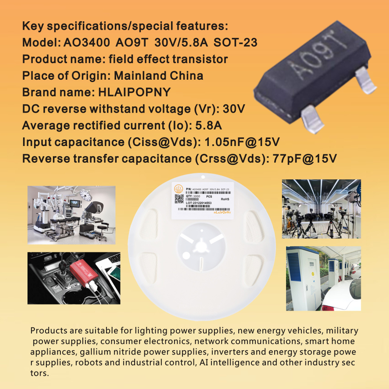 Quick switchingcommunication equipmentfieldeffect transistor